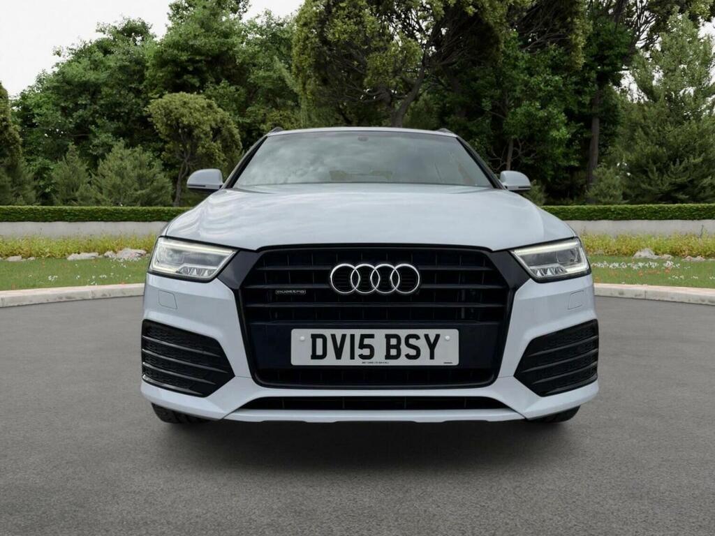 Audi Q3 2.0 Tdi S Line Plus S Tronic Quattro Euro 6 Ss DV15BSY White #3