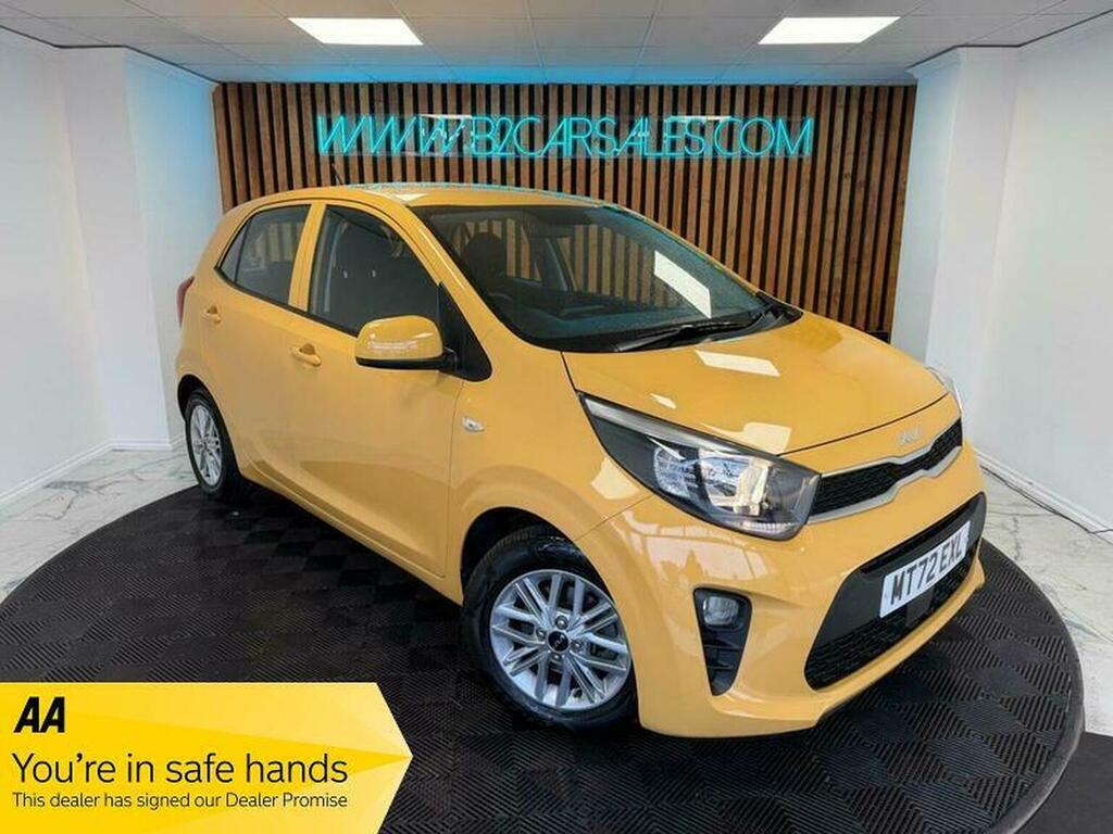 Kia Picanto Hatchback 1.0 Dpi 2 Amt Euro 6 Ss 202272 Yellow