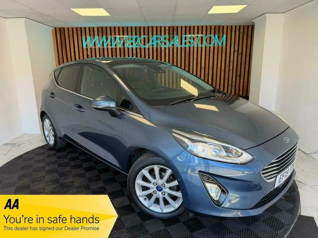 Ford Fiesta Hatchback 1.0T Ecoboost Titanium X Euro 6 Ss Blue