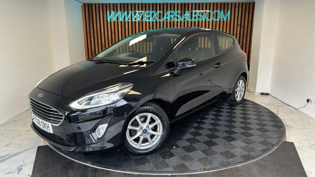 Ford Fiesta Hatchback 1.0T Ecoboost Zetec Euro 6 Ss 20 FT68OKH Black #4