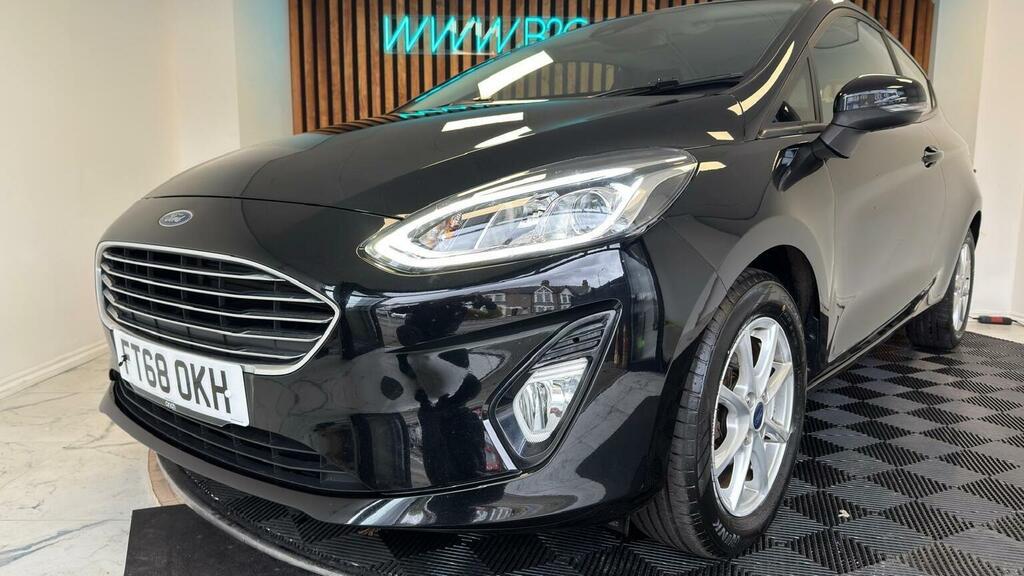 Ford Fiesta Hatchback 1.0T Ecoboost Zetec Euro 6 Ss 20 FT68OKH Black #5