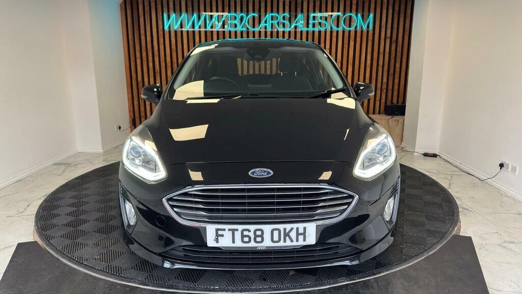 Ford Fiesta Hatchback 1.0T Ecoboost Zetec Euro 6 Ss 20 FT68OKH Black #3