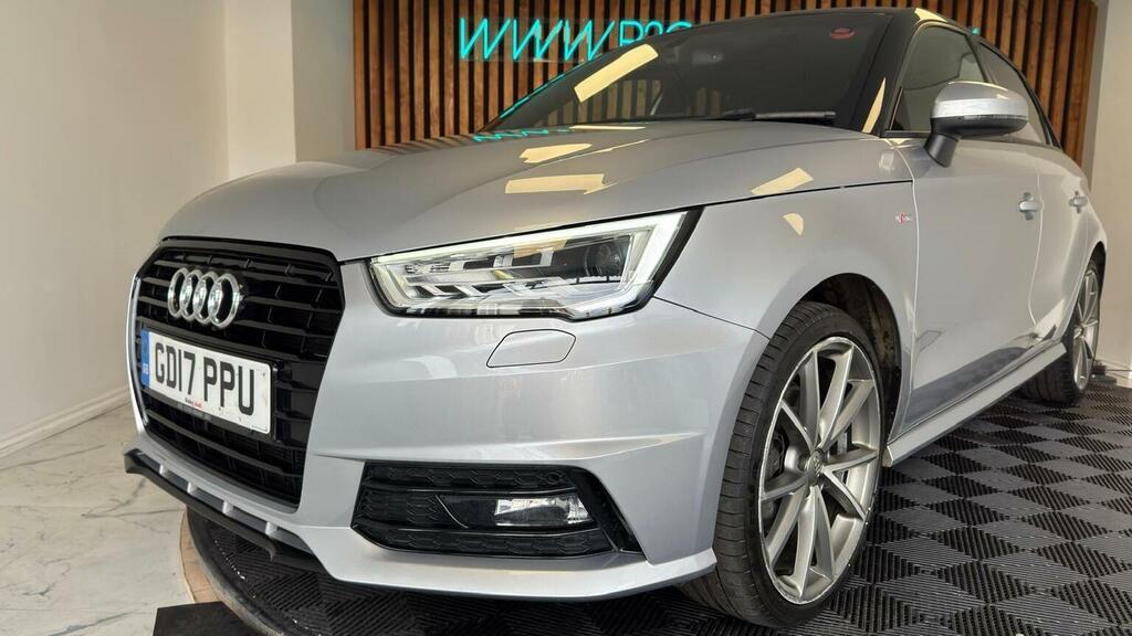 Audi A1 Hatchback 1.6 Tdi Black Edition Sportback S Tronic Silver #6