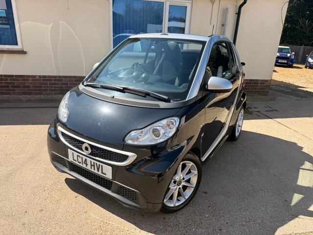 Smart Fortwo Cabrio 1.0 Mhd Passion Cabriolet Softtouch Eur LC14HVL Black #2