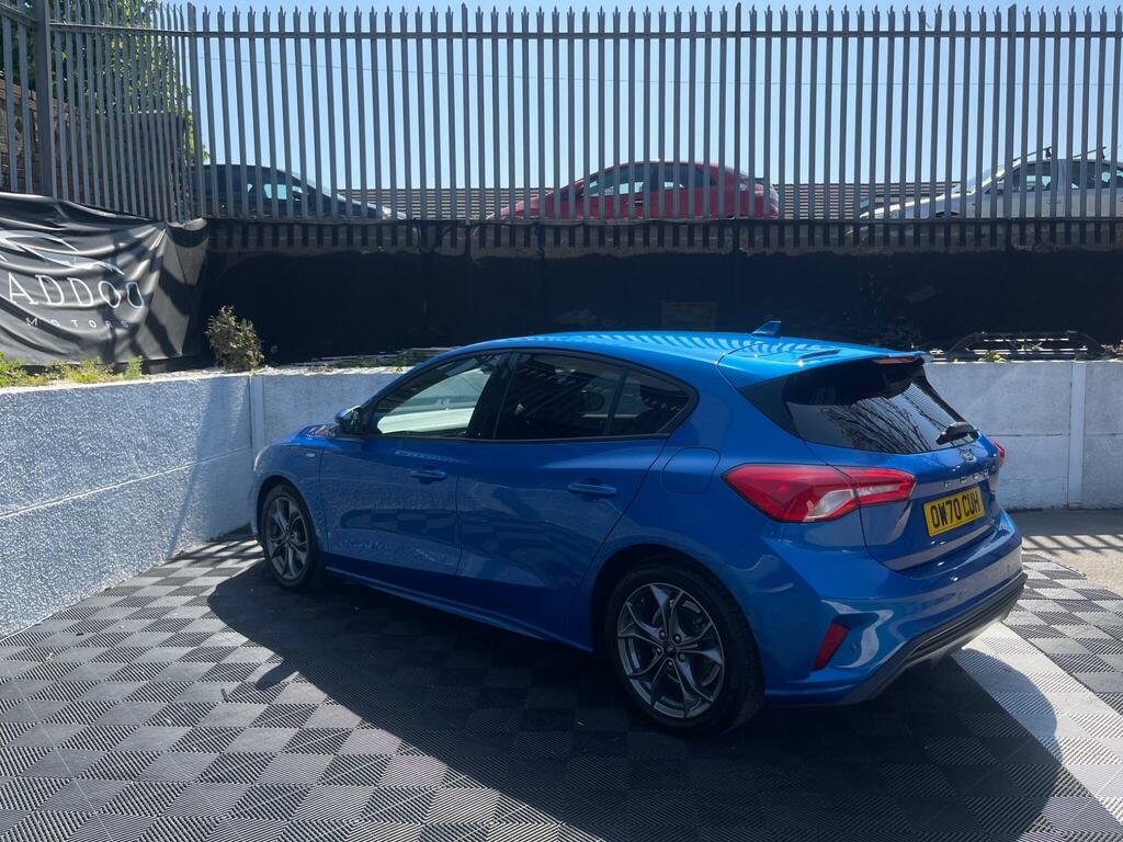 Ford Focus 1.0T Ecoboost St-line Euro 6 Ss OW70CUH Blue #3