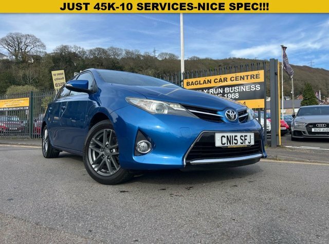 Toyota Auris 1.6 V-matic Icon Plus Hatchback Blue