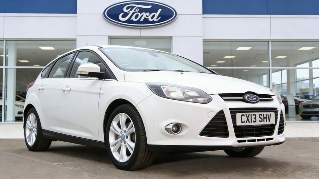Ford Focus 1.6 Zetec 2013 White