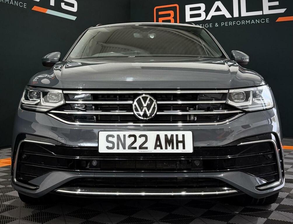 Volkswagen Tiguan 2.0 Tdi R-line Dsg Euro 6 Ss 202222 SN22AMH Grey #4