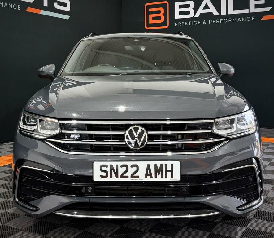 Volkswagen Tiguan 2.0 Tdi R-line Dsg Euro 6 Ss 202222 SN22AMH Grey #5