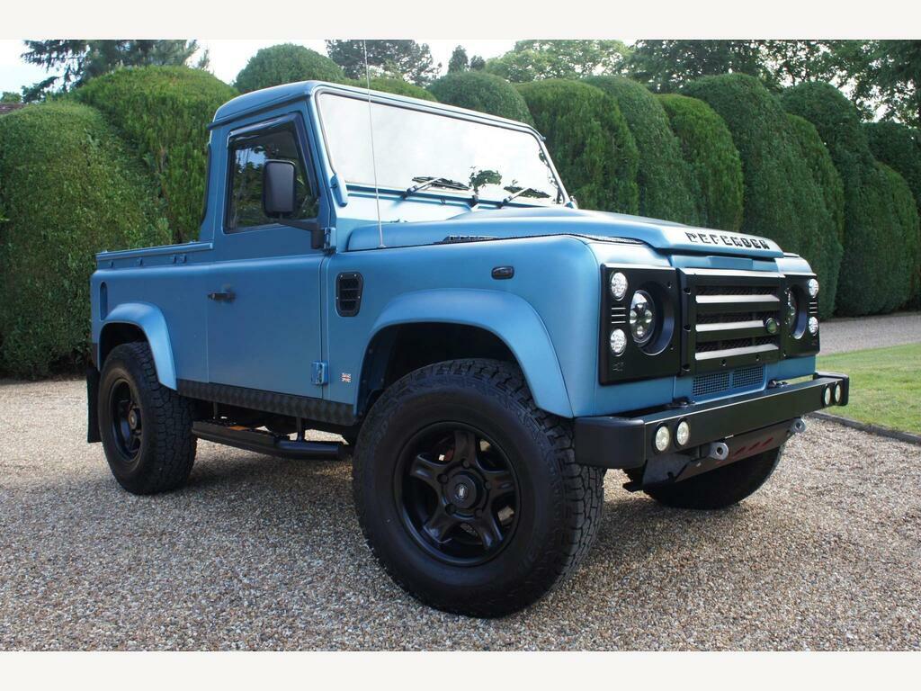 Land Rover Defender 90 2.4 Tdi Pick-up Blue #5