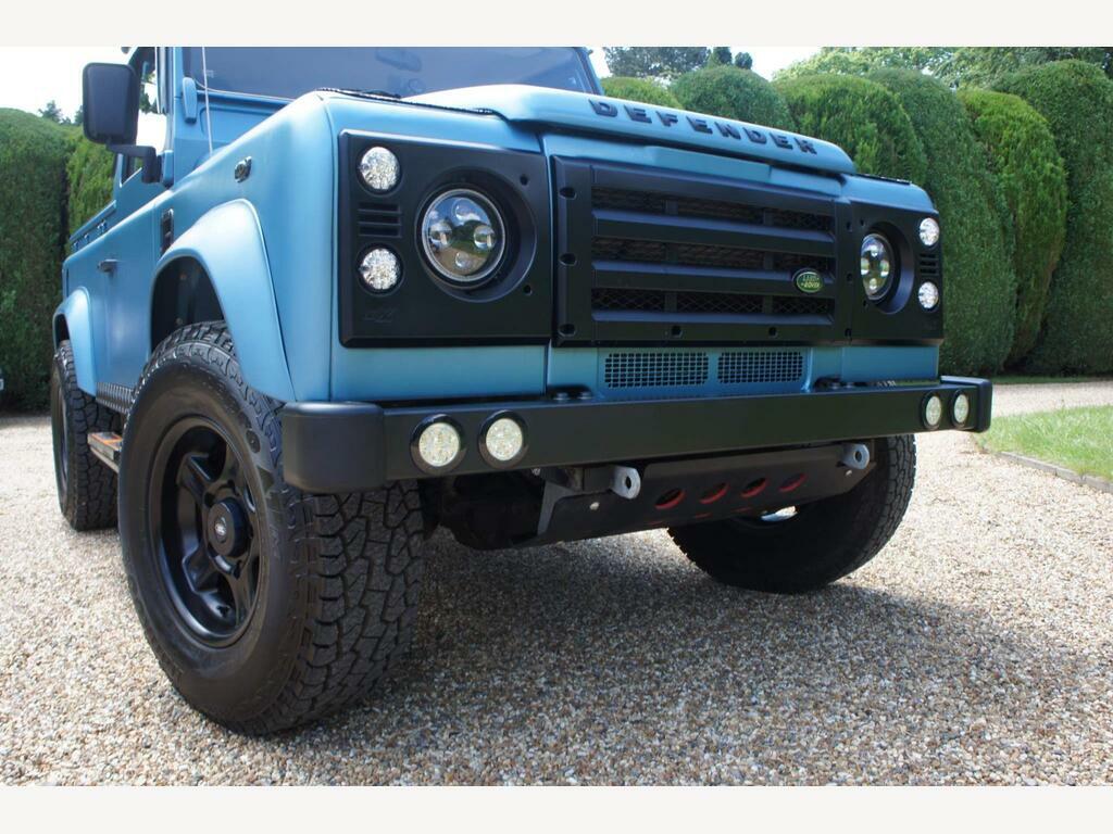 Land Rover Defender 90 2.4 Tdi Pick-up Blue #2