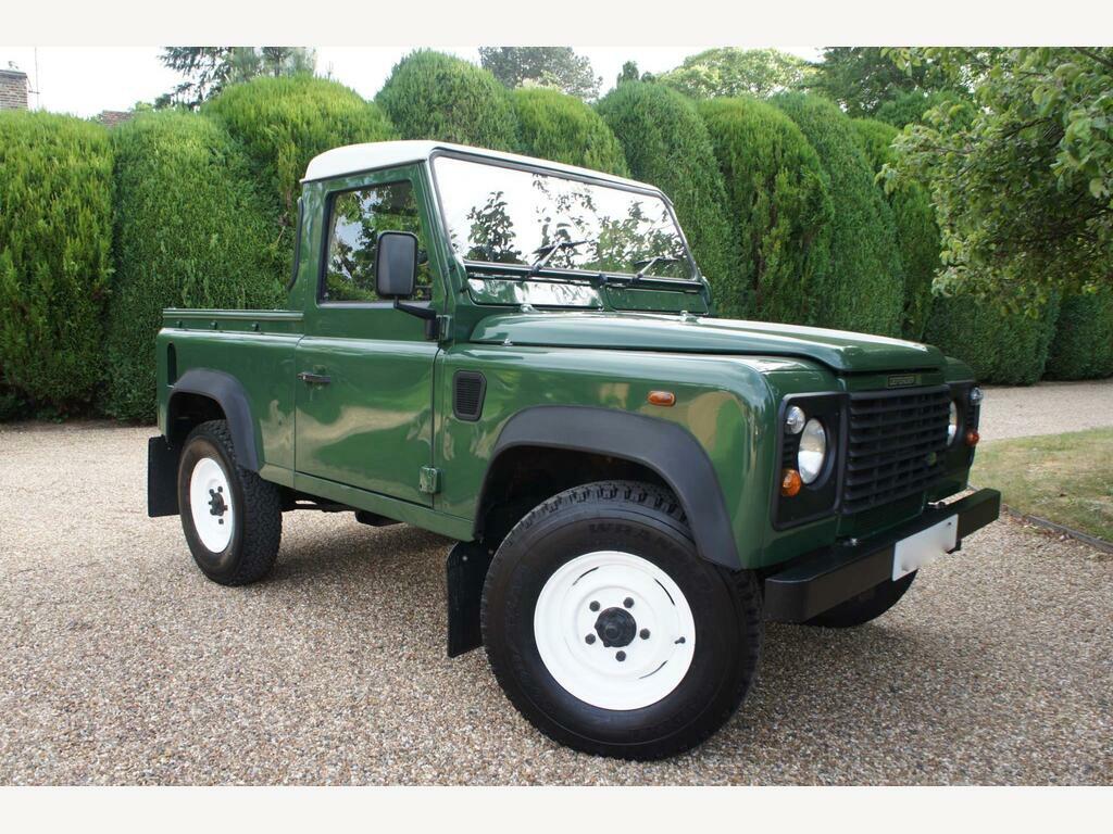 Land Rover Defender 90 2.5 Td5 Pick-up Green #4