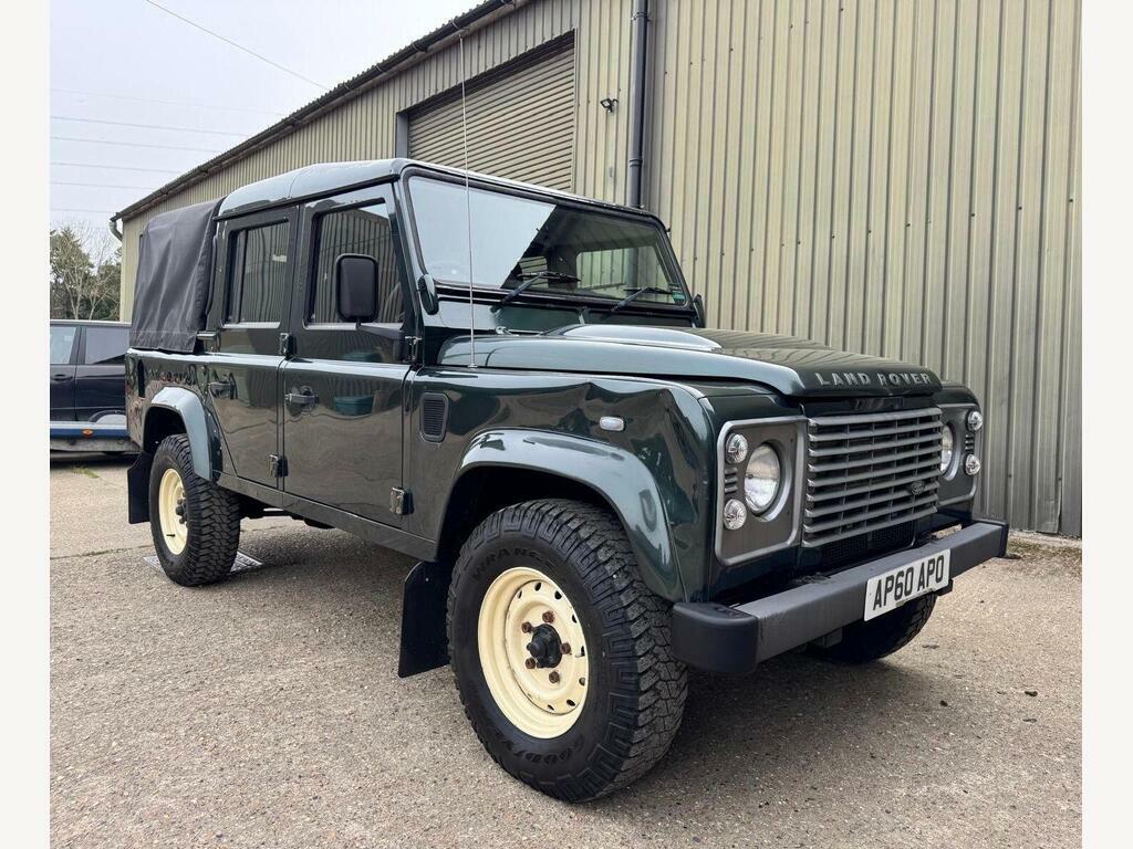 Land Rover Defender 110 2.4 Tdci County Pickup Double Cab AP60APO Green #5