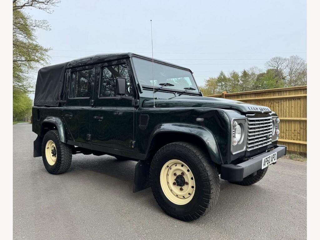 Land Rover Defender 110 2.4 Tdci County Pickup Double Cab AP60APO Green #6