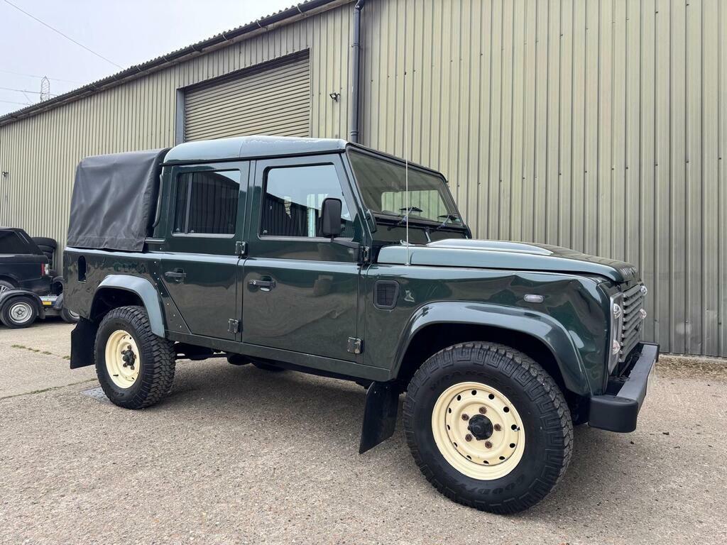 Land Rover Defender 110 2.4 Tdci County Pickup Double Cab Green