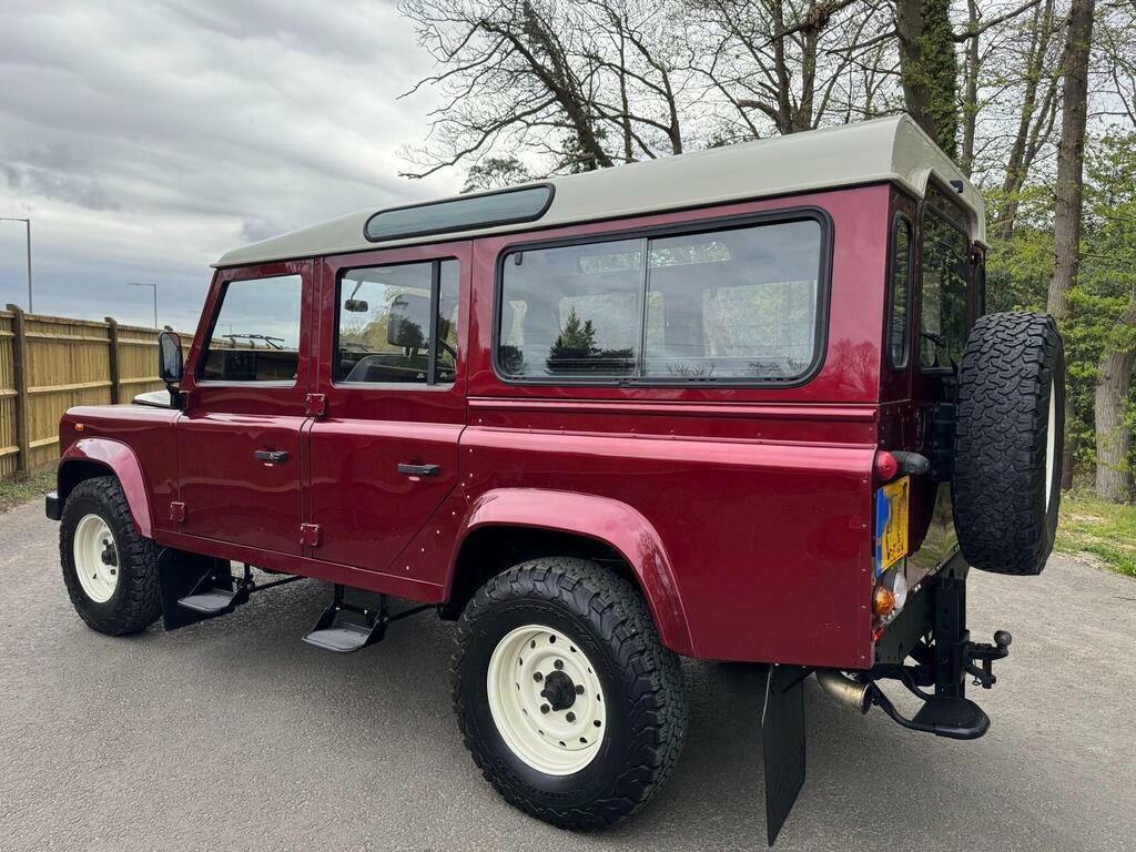 Land Rover Defender 110 2.5 Td5 County Station Wagon Red #2