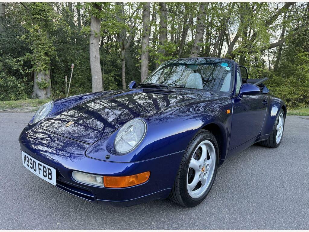 Porsche 911 3.6 993 Carrera Cabriolet Blue #6