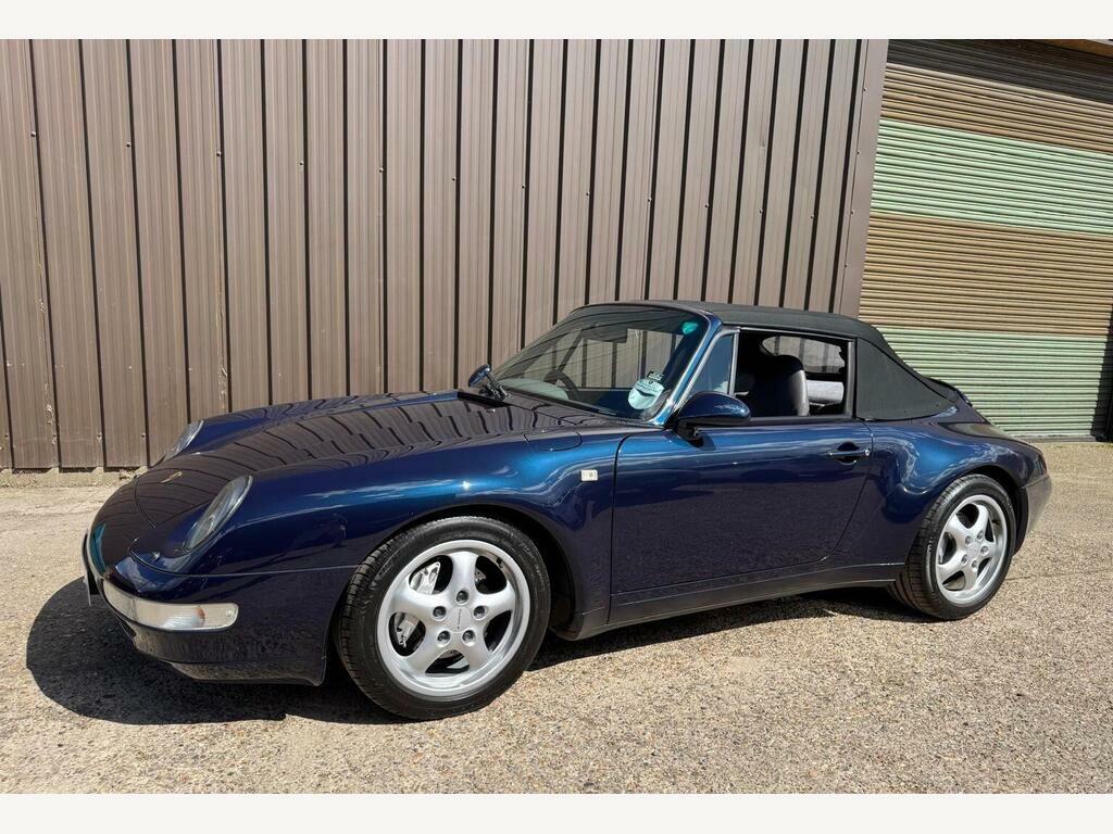 Porsche 911 3.6 993 Carrera 4 Cabriolet Blue #3