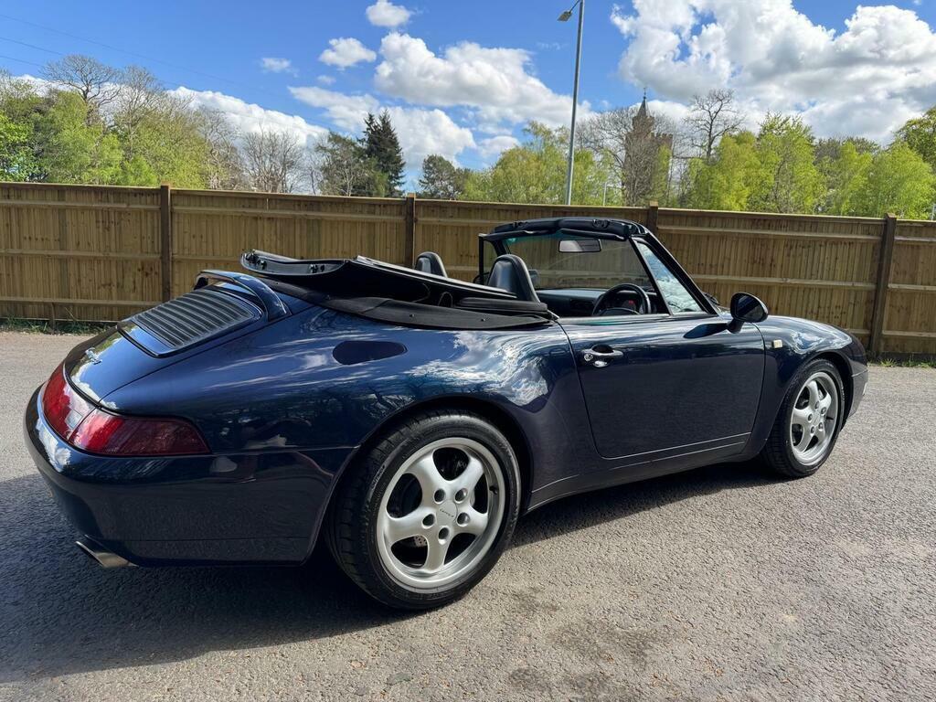 Porsche 911 3.6 993 Carrera 4 Cabriolet Blue #2