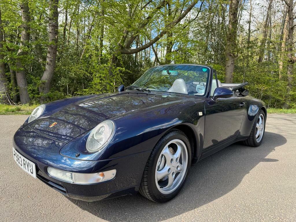 Porsche 911 3.6 993 Carrera 4 Cabriolet Blue #6