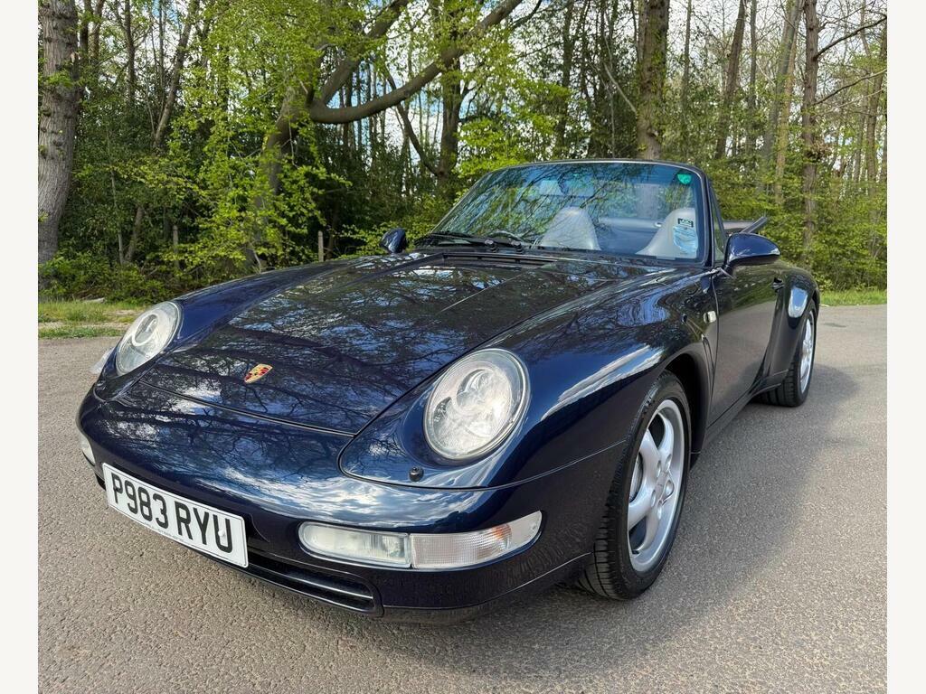 Porsche 911 3.6 993 Carrera 4 Cabriolet Blue #5