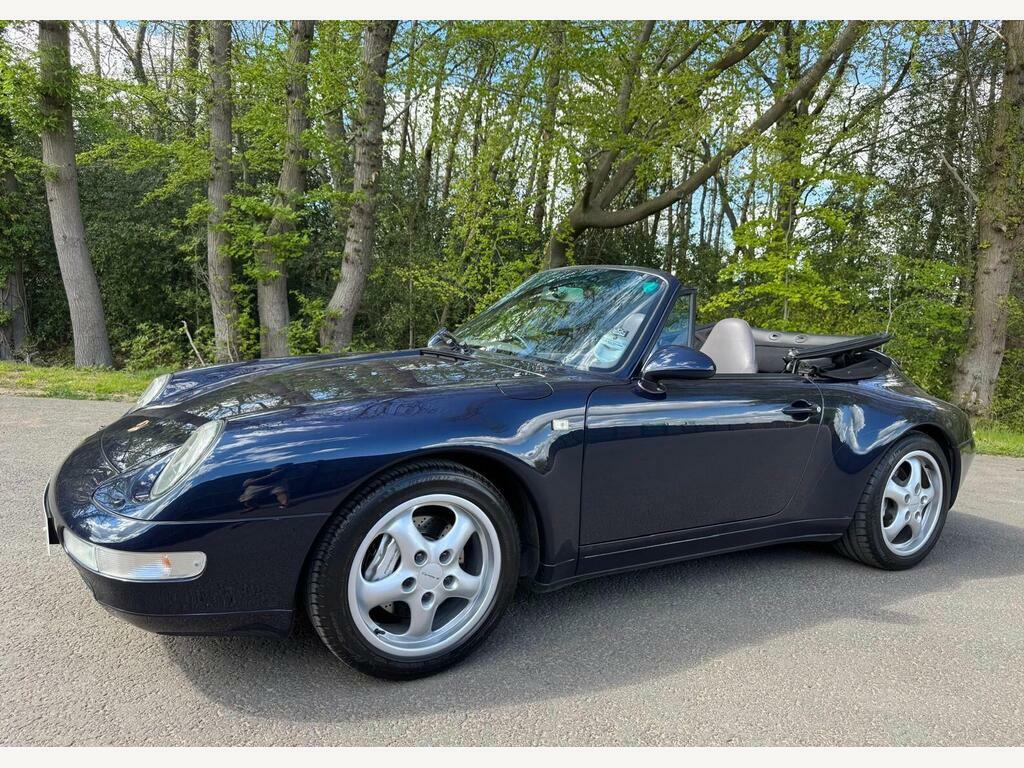 Porsche 911 3.6 993 Carrera 4 Cabriolet Blue