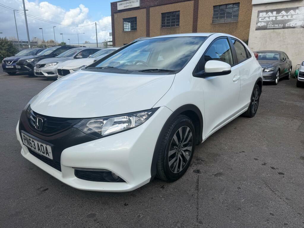 Honda Civic 1.6 I-dtec Es-t Euro 5 S S PN63AOA White #3