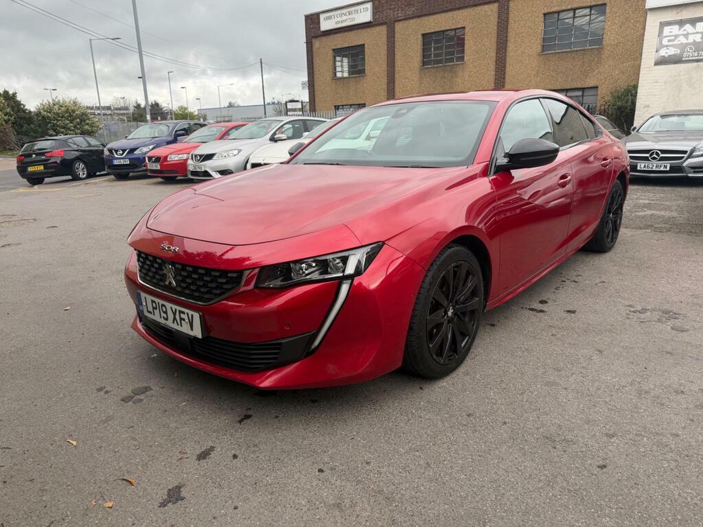 Peugeot 508 2.0 Bluehdi Gt Line Fastback Eat Euro 6 S S LP19XFV Red #3