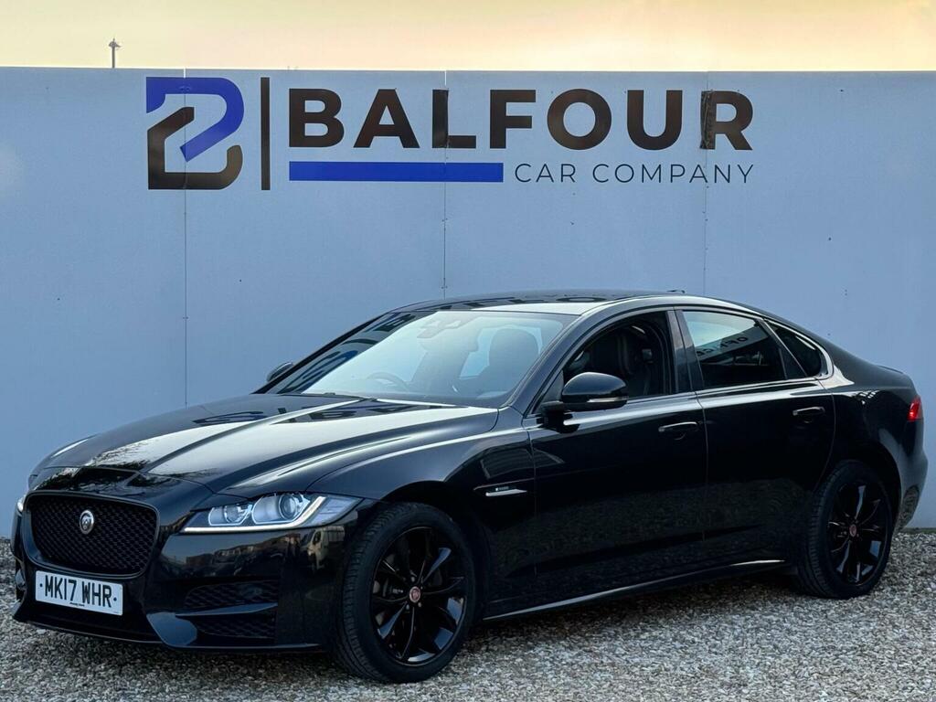 Jaguar XF 2.0D R-sport Euro 6 Ss MK17WHR Black #3