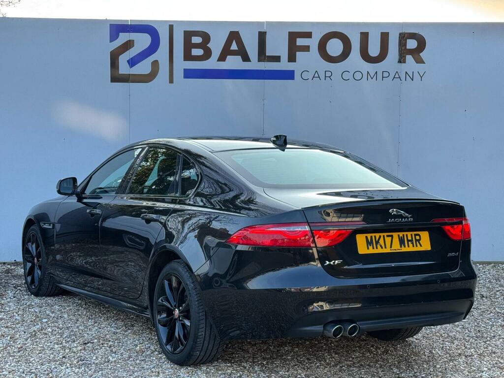 Jaguar XF 2.0D R-sport Euro 6 Ss MK17WHR Black #4
