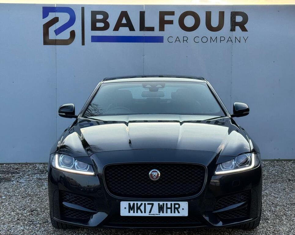 Jaguar XF 2.0D R-sport Euro 6 Ss MK17WHR Black #2