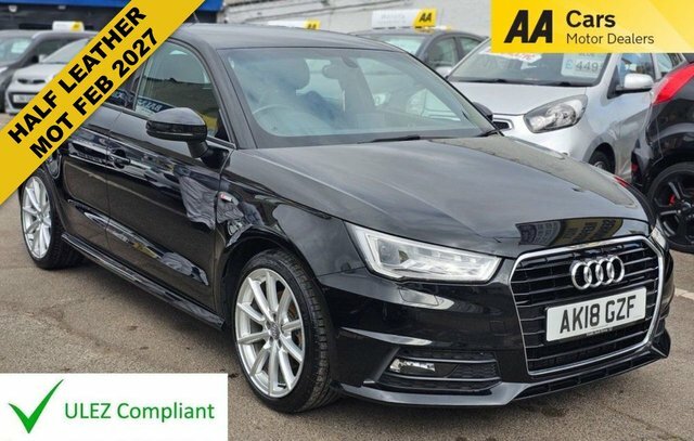 Audi A1 1.4 Tfsi S Line Sportback Euro 6 Black