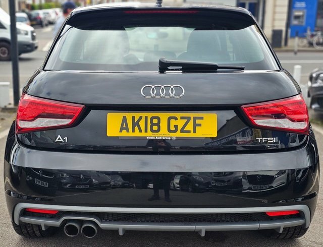 Audi A1 1.4 Tfsi S Line Sportback Euro 6 AK18GZF Black #6