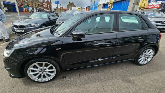 Audi A1 1.4 Tfsi S Line Sportback Euro 6 AK18GZF Black #4