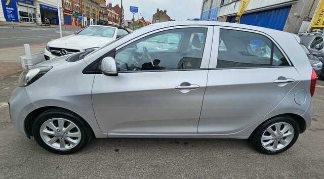 Kia Picanto 1.0 2 Hatchback Euro 5 68 Bhp LD61GXX Silver #4