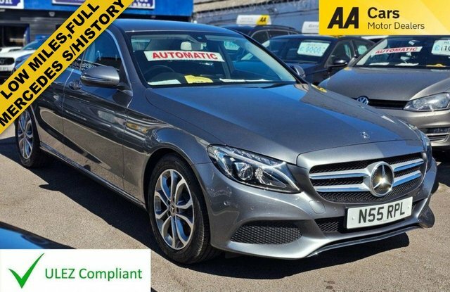 Mercedes-Benz C Class 2.0 C200 Sport Saloon G-troni Grey