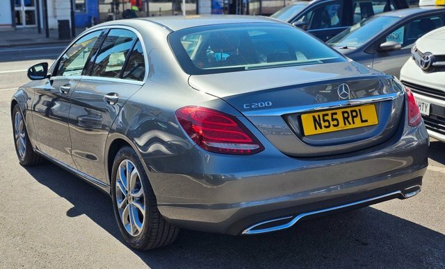Mercedes-Benz C Class 2.0 C200 Sport Saloon G-troni N55RPL Grey #5
