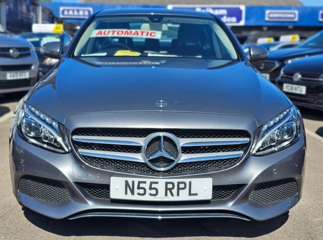 Mercedes-Benz C Class 2.0 C200 Sport Saloon G-troni N55RPL Grey #2
