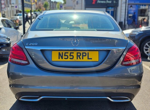 Mercedes-Benz C Class 2.0 C200 Sport Saloon G-troni N55RPL Grey #6