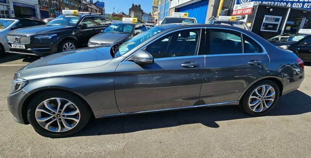 Mercedes-Benz C Class 2.0 C200 Sport Saloon G-troni N55RPL Grey #4