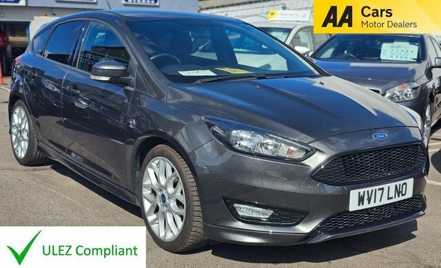 Ford Focus 1.0 St-line 124 Bhp WV17LNO Grey