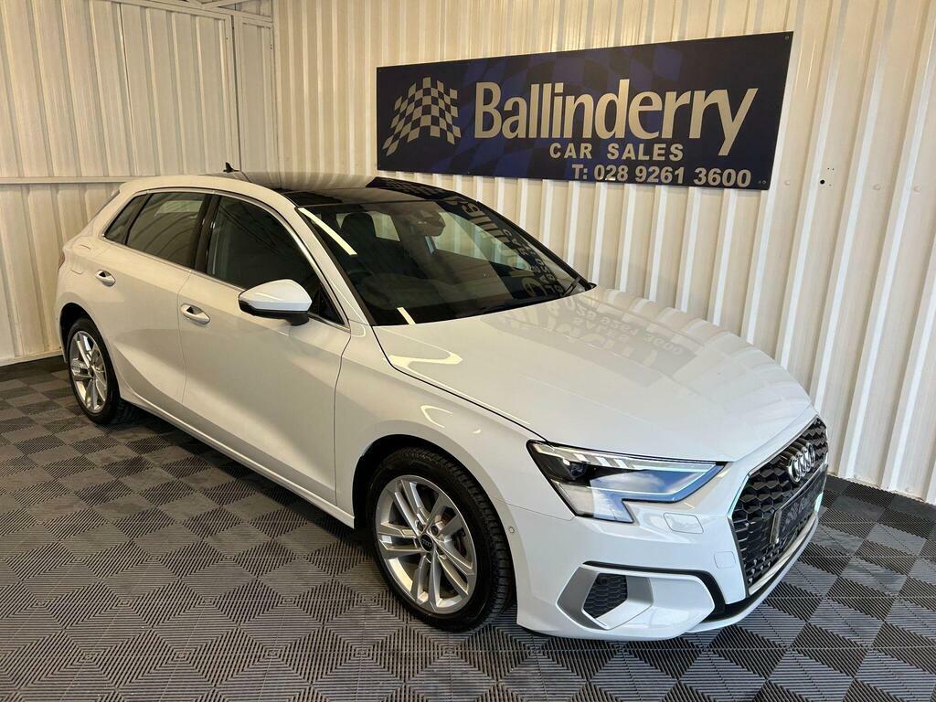 Audi A3 1.4 Tfsie 40 Sport Sportback S Tronic Euro 6 S S White #2