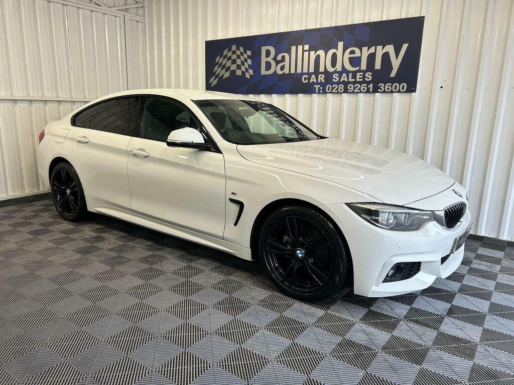 BMW 4 Series Gran Coupe 2.0 420D M Sport Euro 6 S S  White #6