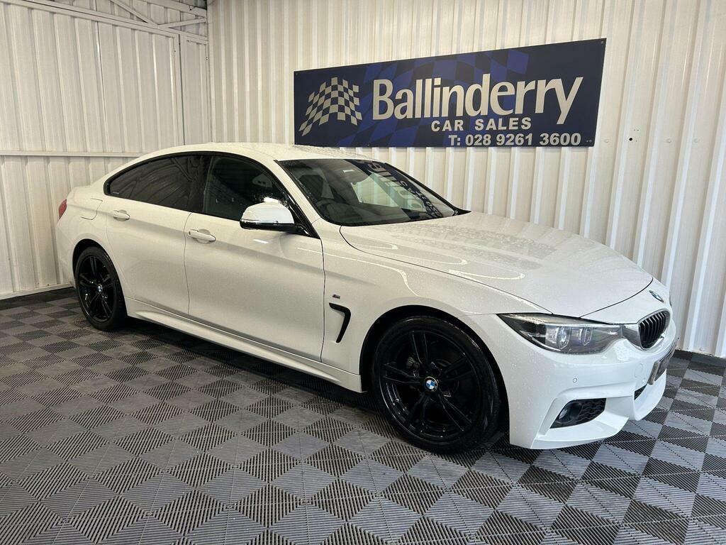 BMW 4 Series Gran Coupe 2.0 420D M Sport Euro 6 S S  White #5