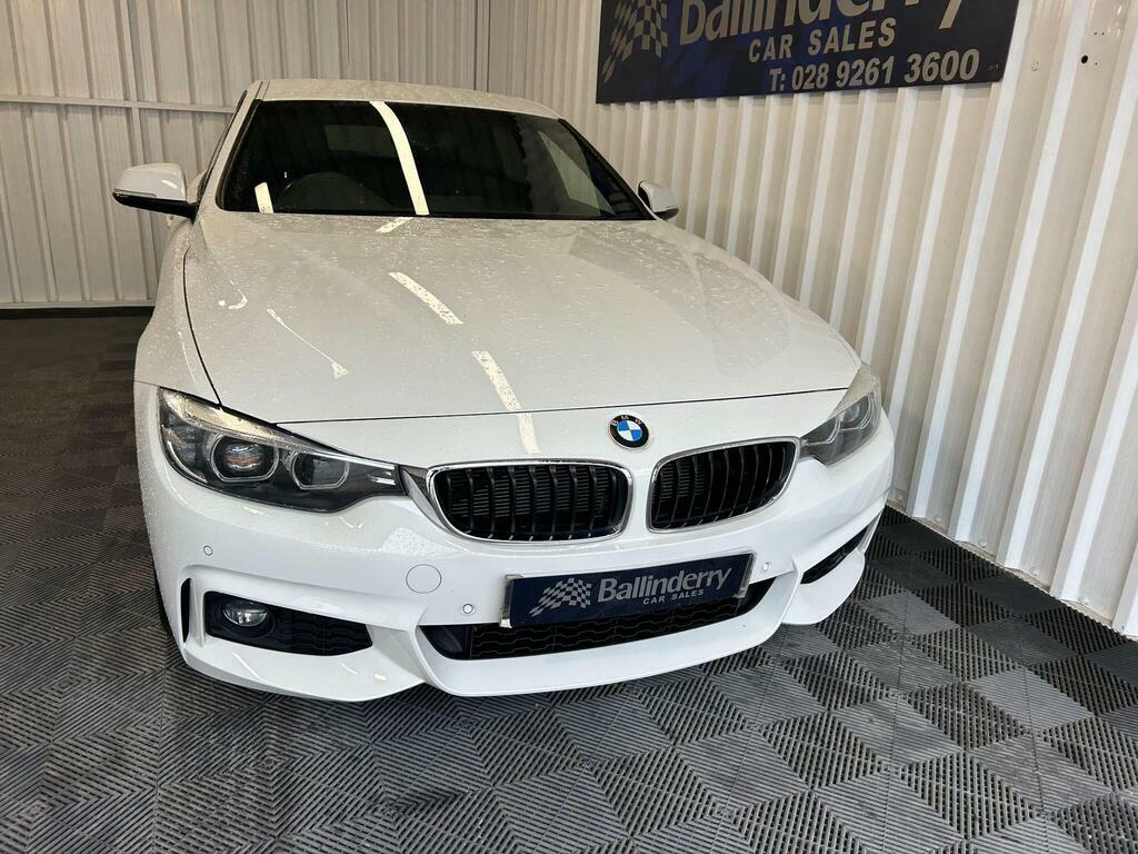 BMW 4 Series Gran Coupe 2.0 420D M Sport Euro 6 S S  White #4