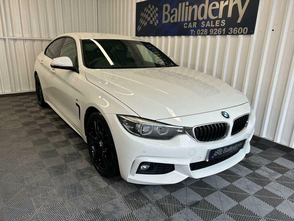 BMW 4 Series Gran Coupe 2.0 420D M Sport Euro 6 S S  White #3