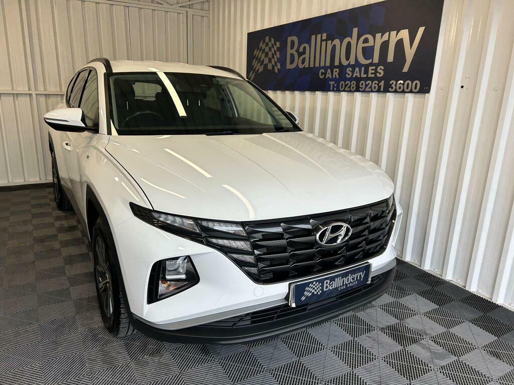 Hyundai Tucson 1.6 T-gdi Mhev Se Connect Dct Euro 6 S S  White #5