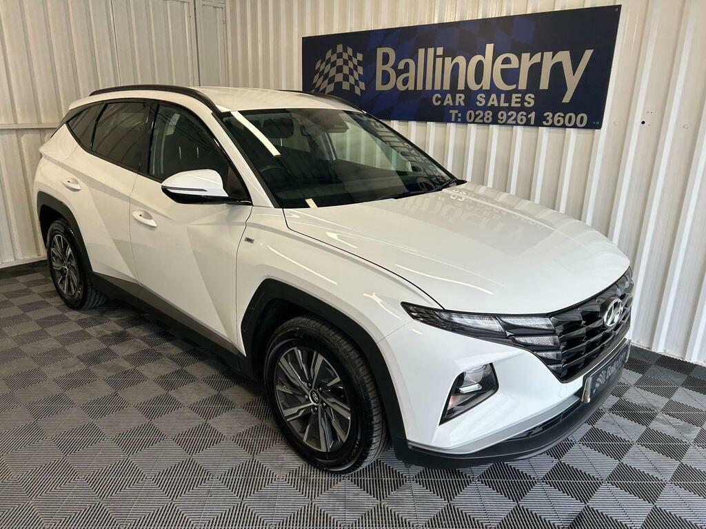 Hyundai Tucson 1.6 T-gdi Mhev Se Connect Dct Euro 6 S S  White #2