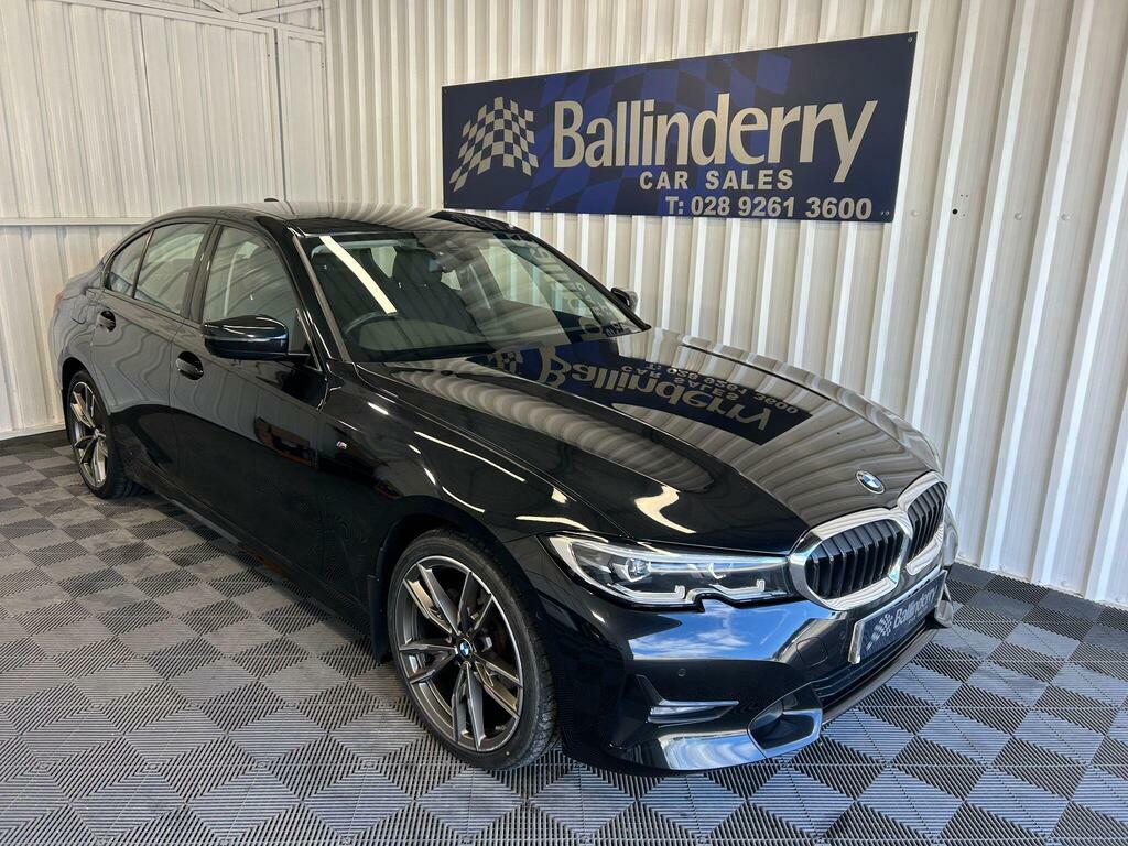 BMW 3 Series 2.0 318D Sport Euro 6 S S Black #6