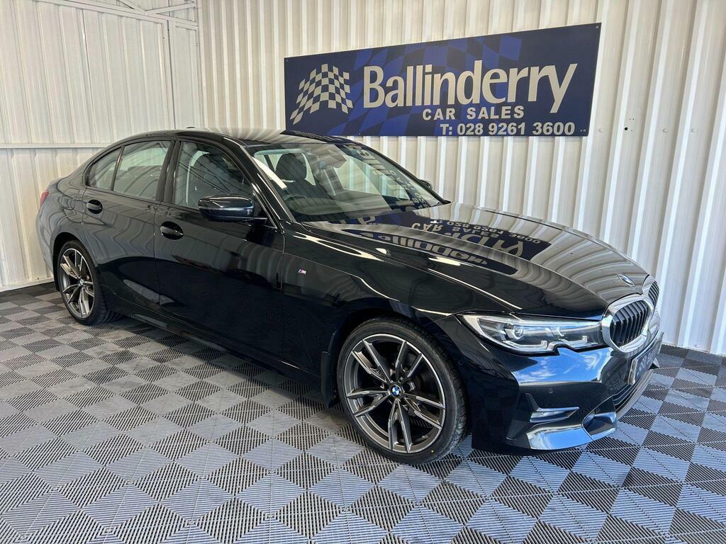 BMW 3 Series 2.0 318D Sport Euro 6 S S Black